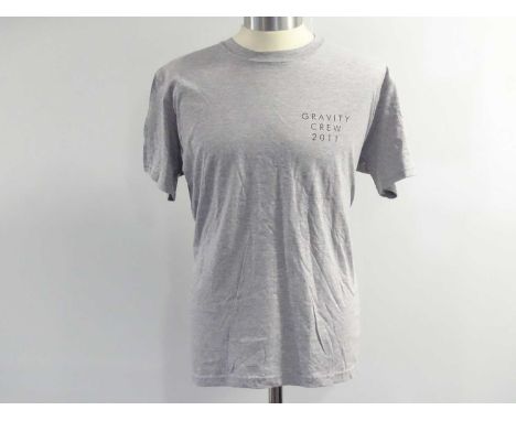 GRAVITY/ DARK SHADOWS/WORLDS END (3 in lot) - Production Crew Issued Clothing comprising  a grey 'L' shirt and 2 'M' shirts (