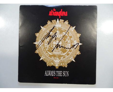 THE STRANGLERS - a CD for 'Always The Sun' fully signed by the band - Comes with an Excalibur Auctions Certificate of Authent