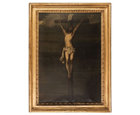 * After Anthony van Dyck (1599-1641). The Crucifixion, circa 1680-1720, oil on canvas, a good copy of Van Dyck's original wor