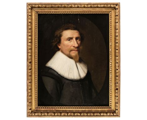 * Attributed to Jacob Willemsz. Delff the Younger (Delft 1619 - 1661). Portrait of a Man, traditionally thought to be Hugo Gr