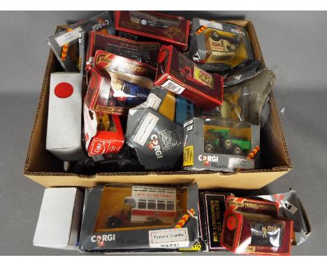 Corgi, EFE, Lledo, Solido - Around 30 boxed diecast vehicles, including Solido London Double Deck Bus; Corgi Classics C858/11