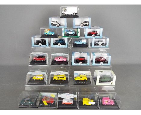 Oxford Diecast, Cararama - A grouping of over 20 boxed diecast vehicles mainly by Oxford Diecast in 1:76 scale. Lot includes 