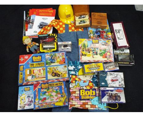 Corgi, Lledo, Matchbox, Scalextric, Others - A mixed collection of diecast and children's toys, puzzles, games plus some bus 