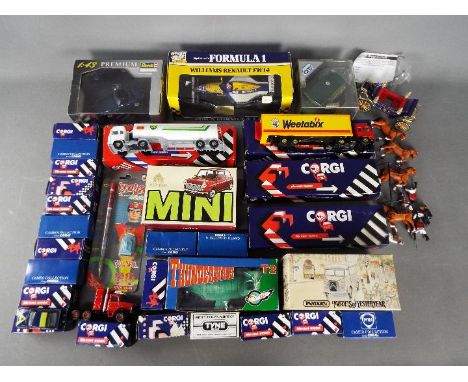 Onyx, Corgi, Matchbox - A mixed collection of predominately boxed diecast in various scales. Lot includes Revell Premium 1:43