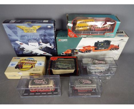 Corgi, EFE - Eight boxed diecast vehicles in a variety of scales. Lot includes Corgi Aviation Archive #47307 1:144 scale Avro