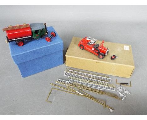 White Metal Model, Highway Models - A built white metal model of a Foden Stream Tanker, possibly by D.Goodburn Models. The mo