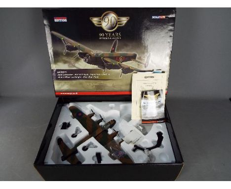 Corgi Aviation Archive - A boxed 1:72 scale Limited Edition Corgi AA32615 Avro Lancaster RAF 617 Sqn, Operation Chastise , Pi