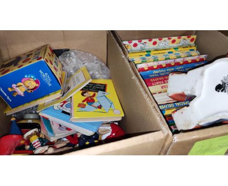 A large collection of Noddy toys, books, annuals etc, some vintage, some newer 