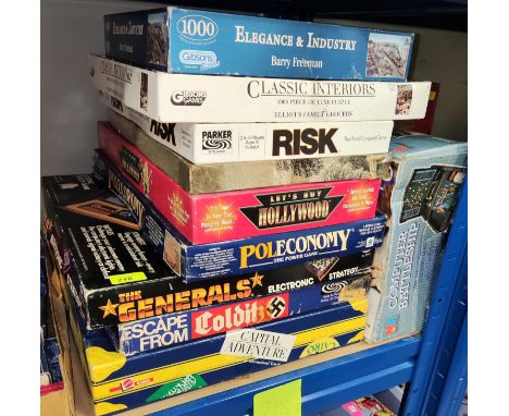 Escape Colditz computer Battleship and other vintage games 