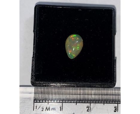 A&nbsp;cabochon cut opal, .89carat 