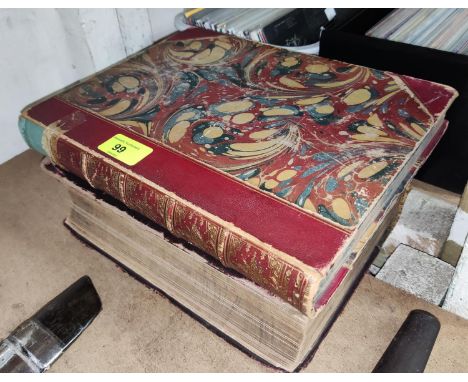 A copy of Paris and it's Environs, picturesque views by M R Pugin and engraved by C.Heath, 204 views; a copy of second editio
