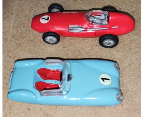 2 vintage Corgi racing cars 150 Vanwall Formula 1 Grand Prix and 151 Lotus Mark Eleven 