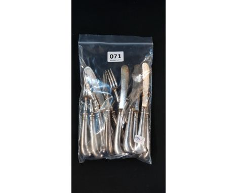 SILVER HANDLED CUTLERY