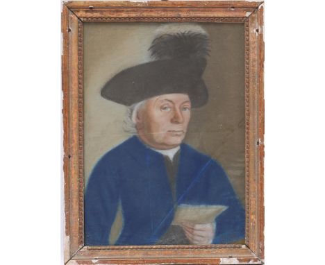 Anonymous, portrait of a man, pastel early 19th century, 31x23 cm