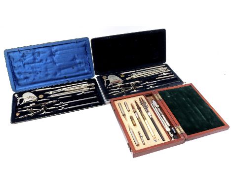 3x compass set, incl. 2x Richter &amp; Co