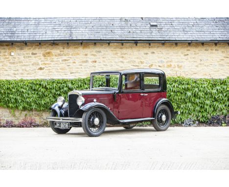 1933 Austin Ten SaloonRegistration no. JH 8216Chassis no. G31614Odometer Reading: 29,309MoT Expiry: Exempt*Very well-presente