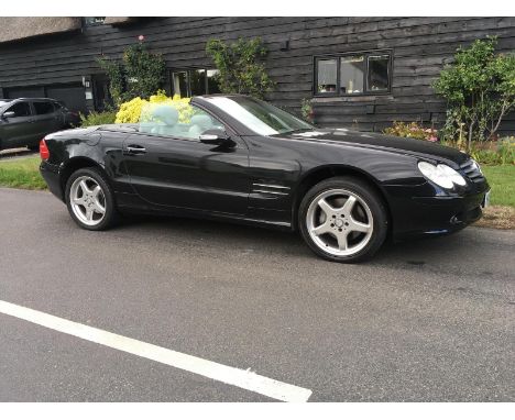 2003 Mercedes-Benz SL 500 ConvertibleRegistration no. HY03 JXUChassis no. WDBZ304752FOS2282Odometer Reading: 43,000MoT Expiry