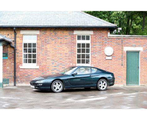 1998 Ferrari 456 GTARegistration no. R760 GVWChassis no. ZFFWP50C000109643Odometer Reading: 37,800MoT Expiry: 01/15/2021 *For