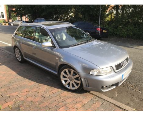 2001 Audi RS4 AvantRegistration no. Y886 NLFChassis no. WUAZZZ8DZ1N903343Odometer Reading: 99,960MoT Expiry: 01/01/2020 *Much