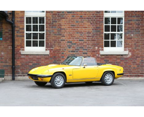 1970 Lotus Elan S4 Drophead Coupé Registration no. BDM 505HChassis no. 7005110126GOdometer Reading: 78,182MoT Expiry: N/A *Re