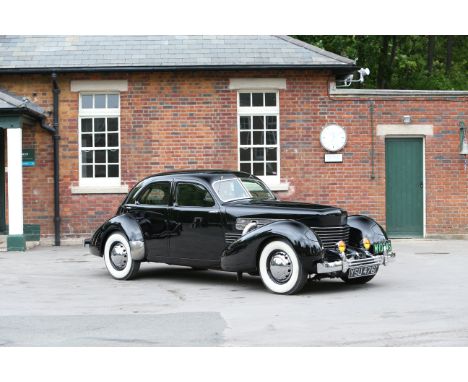 Property from a Deceased Estate1937 Cord 812 Supercharged Westchester SedanRegistration no. YSU 476Chassis no. 31841AOdometer