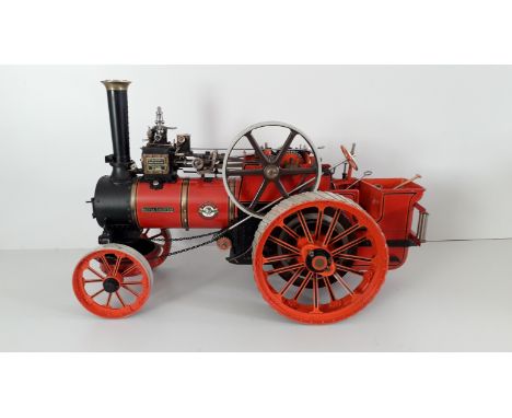 A well engineered 1½ Inch scale Allchin live steam traction engine 'Royal Chester'Based on the original design by W.J. Hughes