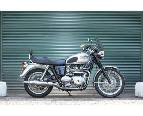 Property of a deceased's estate2006 Triumph 790cc Bonneville T100Registration no. CN56 EZLFrame no. SMTTJ910TM6245478Engine n