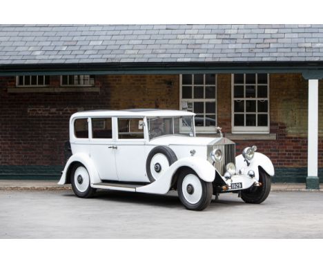 1929 Rolls-Royce 20/25 Limousine Registration no. ELZ 1929Chassis no. GGP60Odometer Reading: TBAMoT Expiry: Exempt *Good body