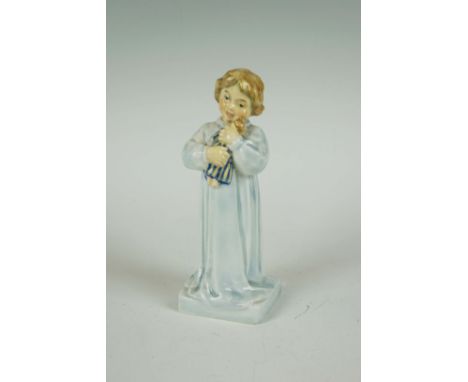 A rare and early Royal Doulton figurine HN355 'Dolly', printed factory mark, HN number and signed E.W. Light to base, this pi