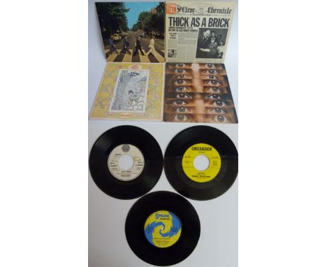 Approx 250 Vinyl Records comprising LPs by The Beatles, Jethro Tull, Blood Sweat and Tears, AC/DC, Bob Dylan, Rolling Stones,