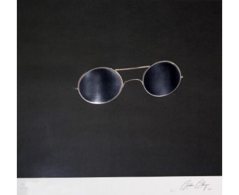 Gordon Giltrap (British, b.1948) - 'Fear of the Dark' pencil signed limited edition lithograph with foil blocking, number 56/