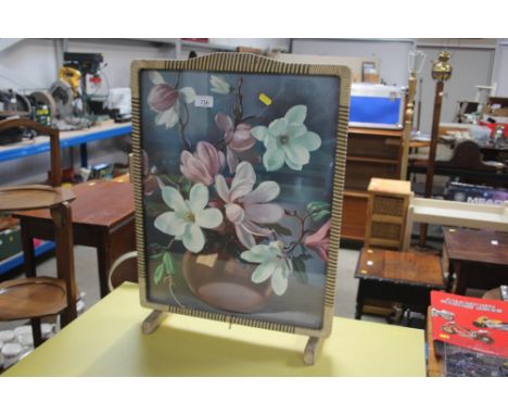 A fire screen 