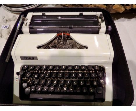Robotron Erika typewriter. Not available for in-house P&amp;P 
