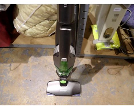 Silvercrest SHSS12C2 lithium powered vacuum cleaner and a handheld vacuum, working at lotting. All electrical items in this l