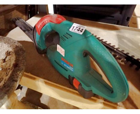 Bosch cordless hedge trimmer, model AHS 41ACCU. Not available for in-house P&amp;P 