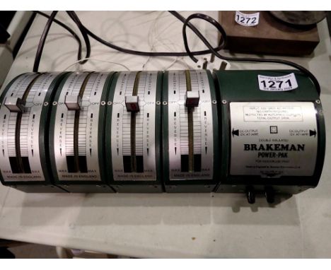 Brakeman power pak 220-240v. All electrical items in this lot have been PAT tested for safety and have passed. This does not 