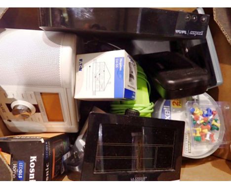 Mixed home and home office items, including a pure Chronos CD, etc. Not available for in-house P&amp;P 
