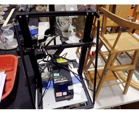 Creality CR-10 3D printer with upgrades. All electrical items in this lot have been PAT tested for safety and have passed. Th