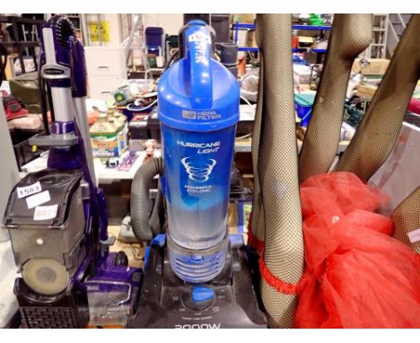 Hoover Hurricane Light electric vacuum. All electrical items in this lot have been PAT tested for safety and have passed. Thi