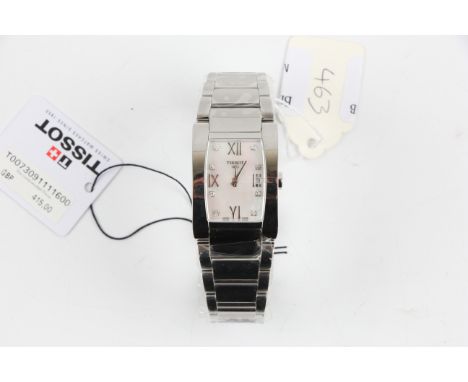 TISSOT. Tissot wrist watch. T0073091111600. RRP £415. BOOK A VIEWING TIME SLOT ON OUR WEBSITE FOR THIS LOT. IMPORTANT: Online