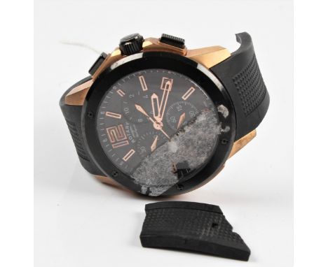 ROTARY. Rotary gents wrist watch (part strap missing A/F). RGS0007/46/19. RRP £299. BOOK A VIEWING TIME SLOT ON OUR WEBSITE F
