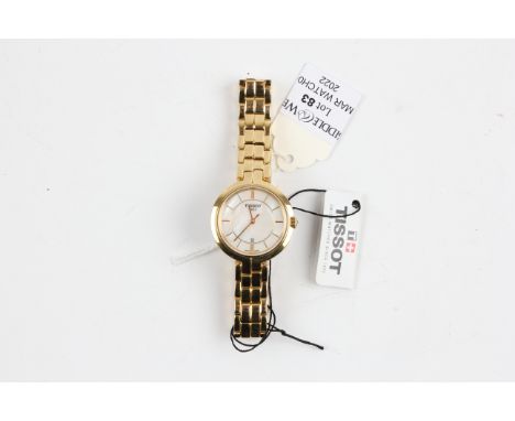 TISSOT. Tissot ladies wrist watch. T0942103311100. RRP £300. BOOK A VIEWING TIME SLOT ON OUR WEBSITE FOR THIS LOT. IMPORTANT: