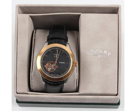 ROTARY. Rotary Jura gents wrist watch. GS90509/10. RRP £425. ( Boxed) BOOK A VIEWING TIME SLOT ON OUR WEBSITE FOR THIS LOT. I