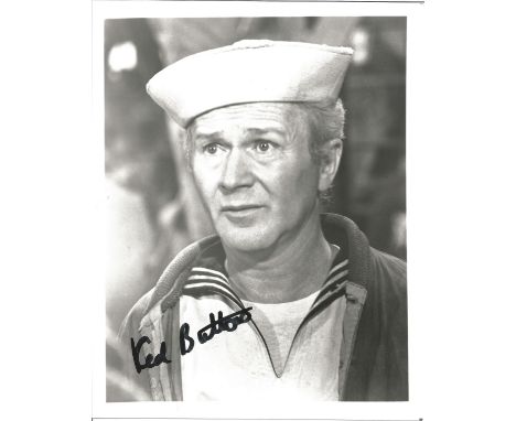 Red Buttons signed 10x8 black and white photo. Red Buttons (born Aaron Chwatt; February 5, 1919 - July 13, 2006) was an Ameri