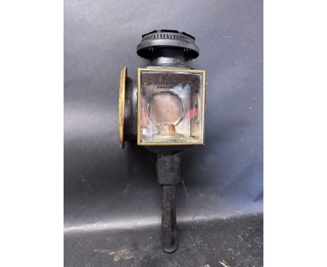 A 1925-30 carriage lamp. 