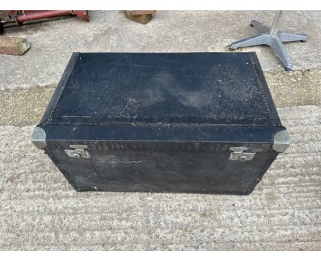 A car trunk made by Larkin of Eastbourne. 