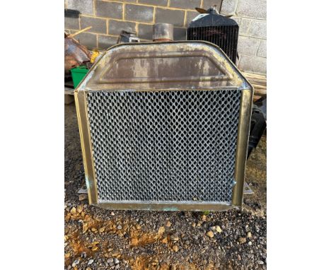 A Ford Model T radiator. 