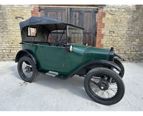 1925 Austin 7 ChummyRegistration No DS 6563Chassis No 13488Engine No 13630Austin were known for their larger cars from 1905, 