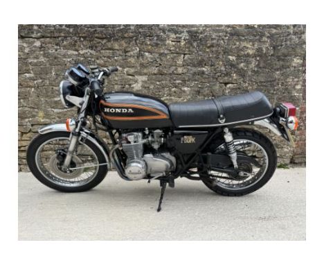 1978  HONDA 550  FOUR - K     Registration No -        BYD 333SEngine No -     CB550E 2013965            Frame No -      CB55
