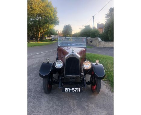 1926 Swift 14/40 TourerRegistration No ER 5711Chassis Number TBAEngine No TBAOne of the lesser-known names of British motorin